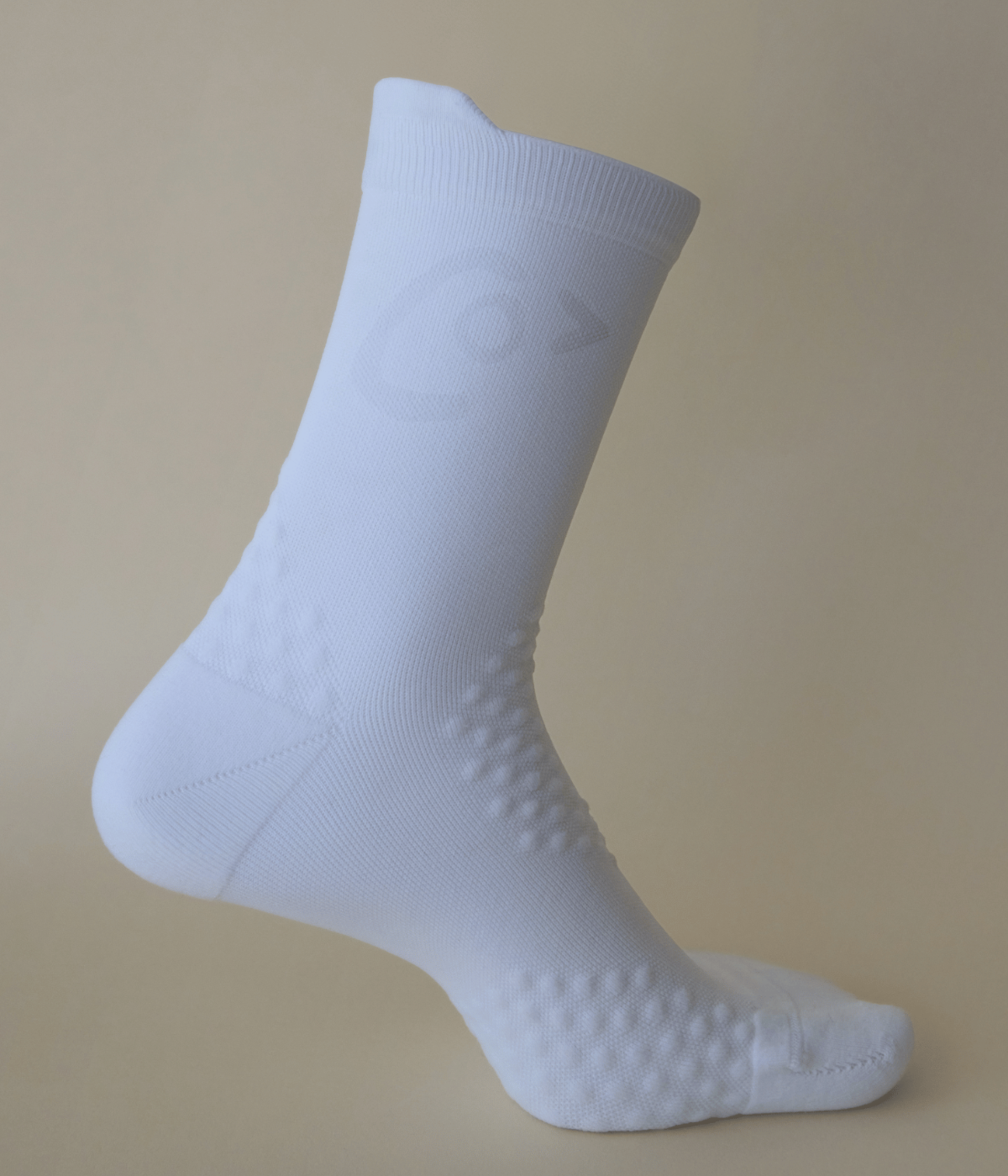 HiFi sock in white inside view with kereru logo